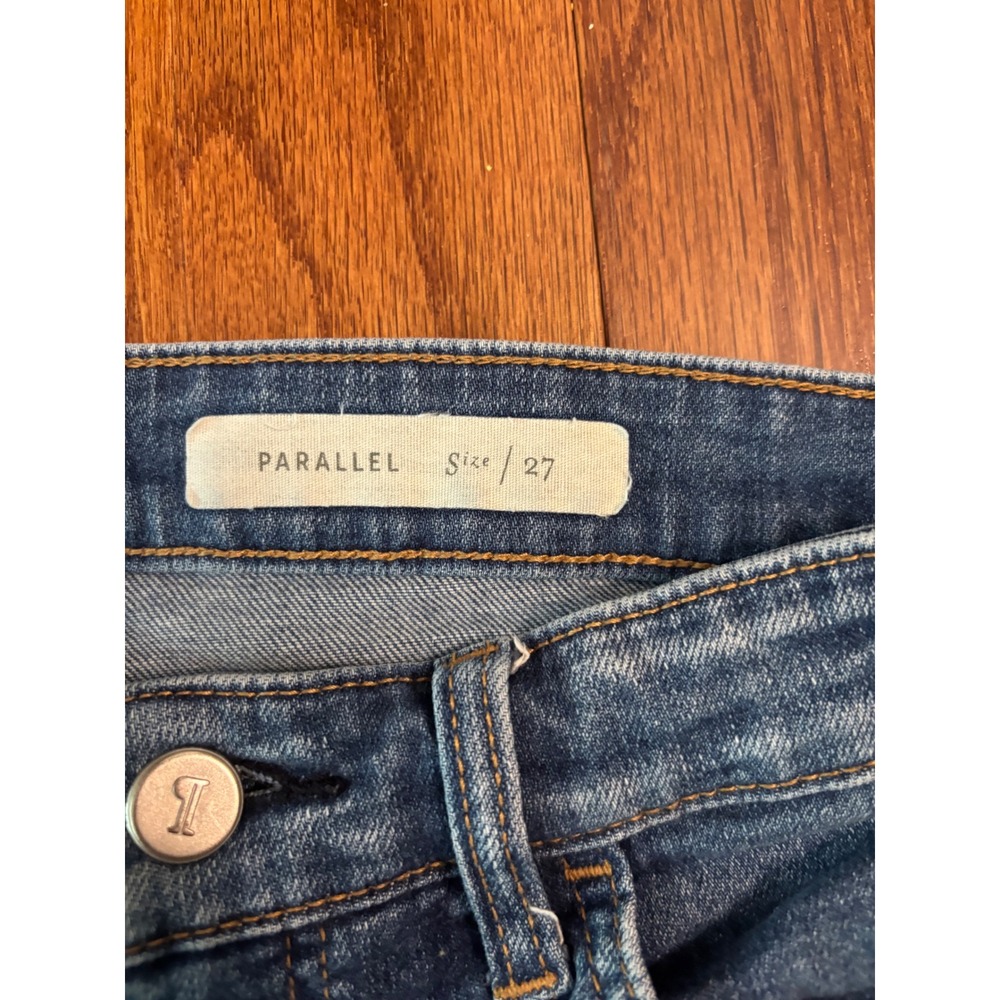 Pilcro and the Letterpress Parallel Straight Leg Jeans 32" Inseam Size 27 - Picture 7 of 12